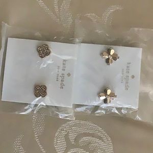 Kate spade gold earrings